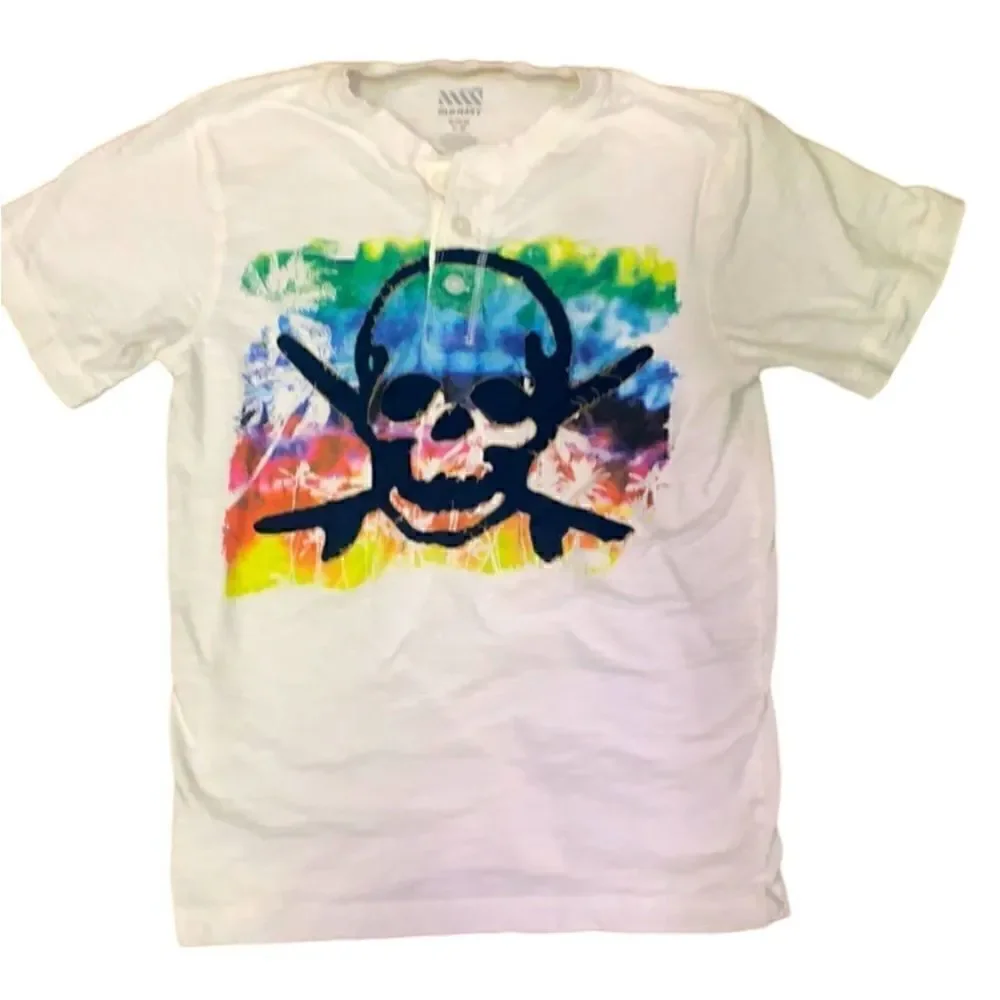 Aarg, Matey! Old Navy Boys XL (14-16) Pirate Graphic Tee Shirt Summer Fun!